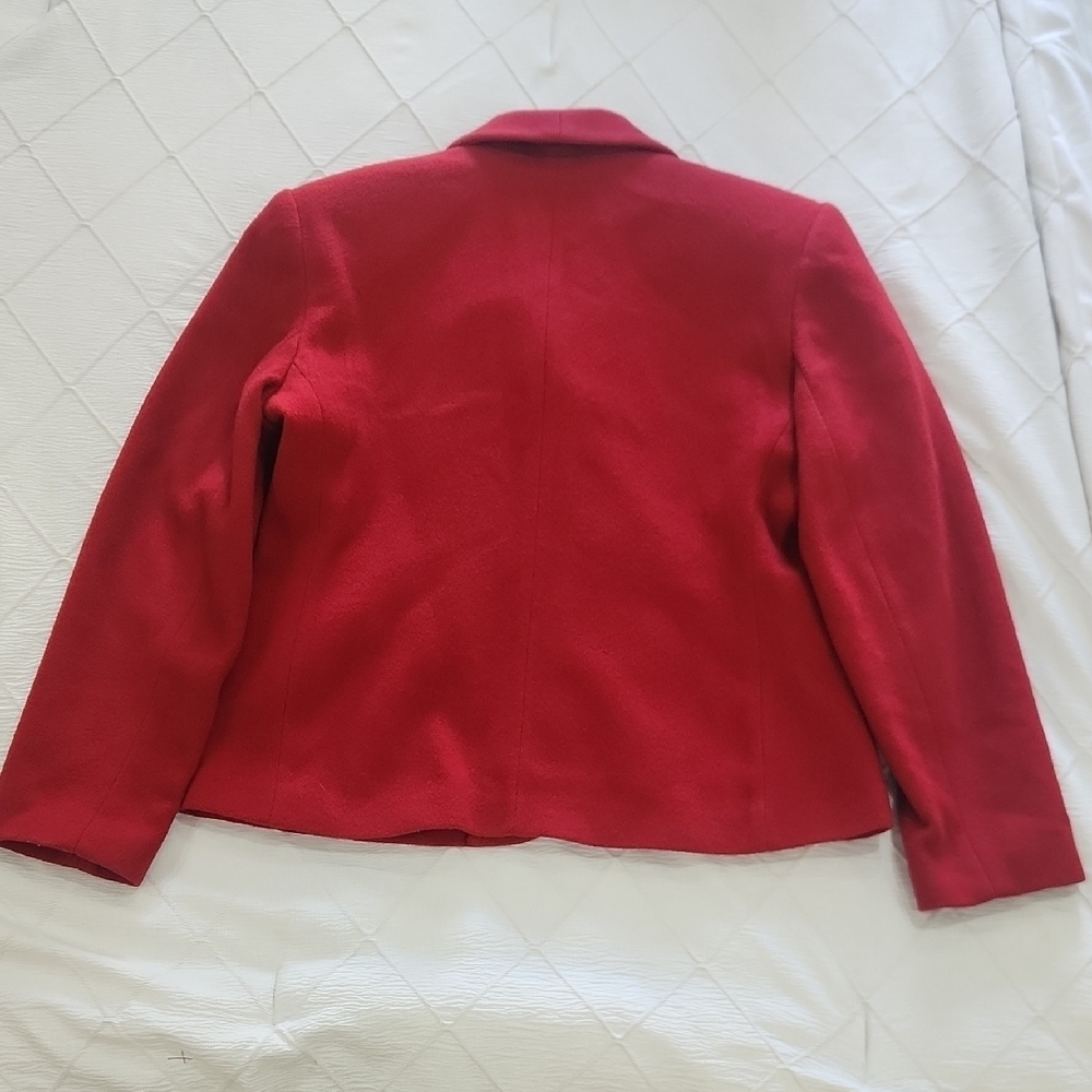 HERMAN GEIST Red Women's Blazer - Picture 9 of 9